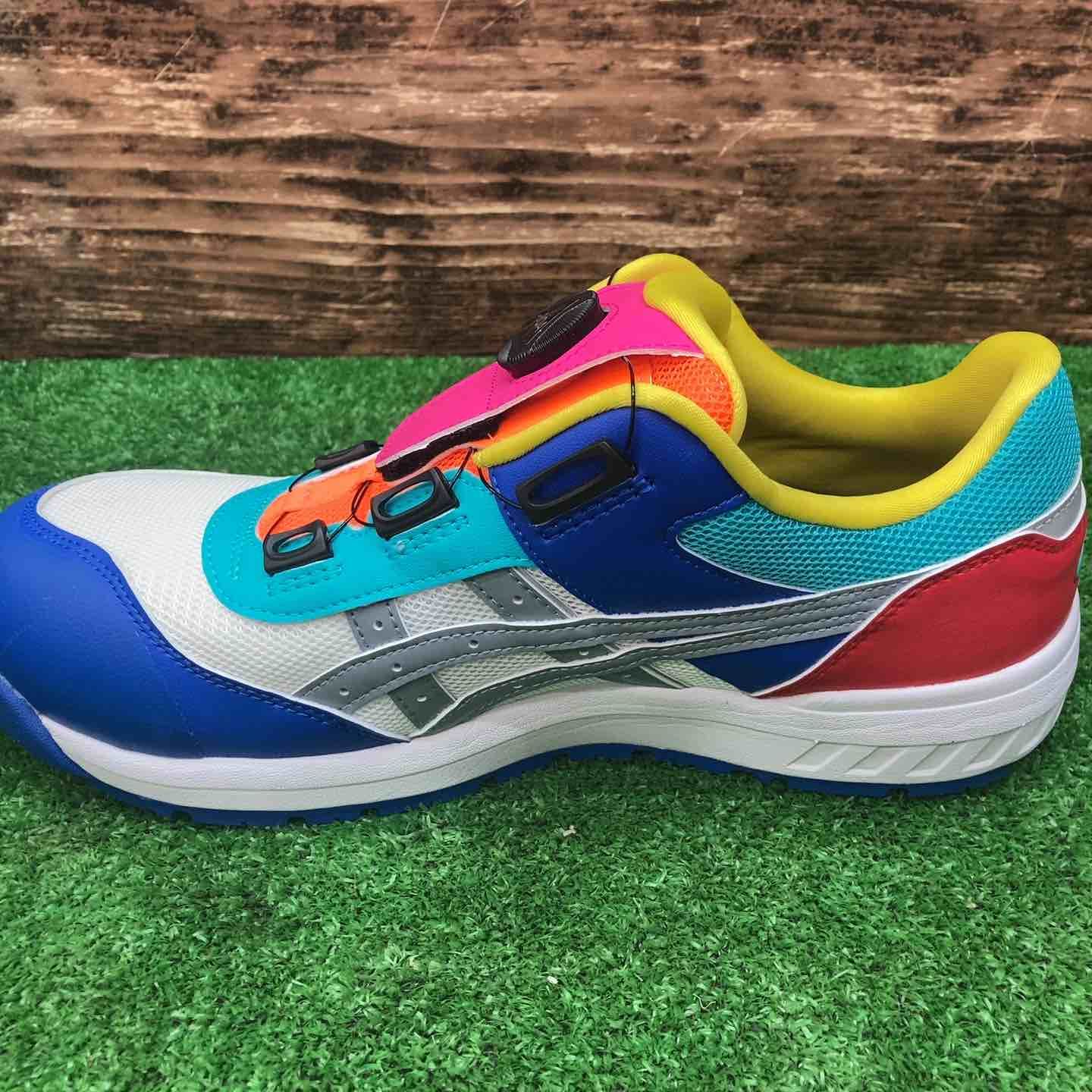 アシックス(asics)安全靴 WINJOB CP209 BOA LC WHITE/GRAVEL(サイズ 