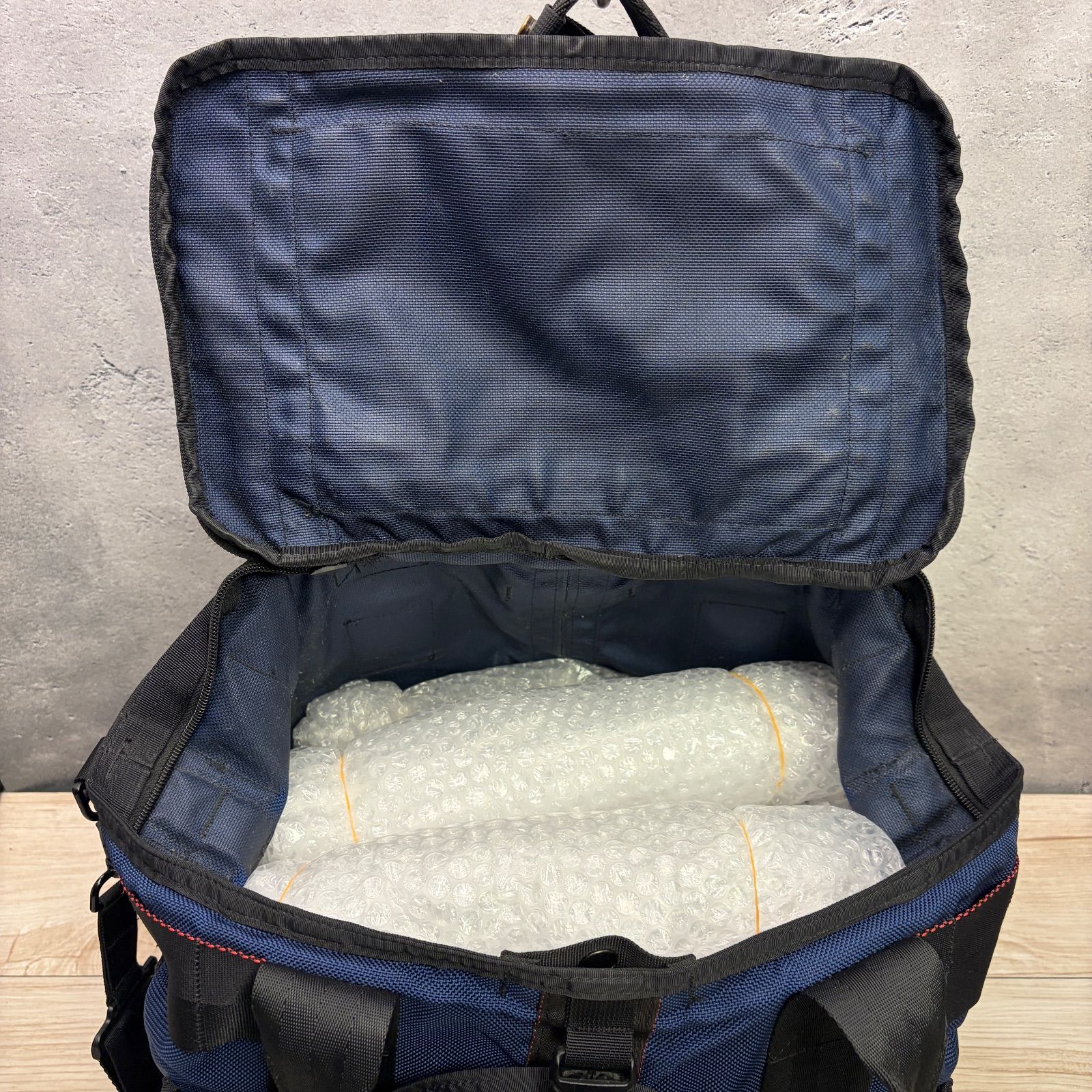 ✨BRIEFING GYM WIRE ネイビー✨ トートバッグ ショルダー付 大容量