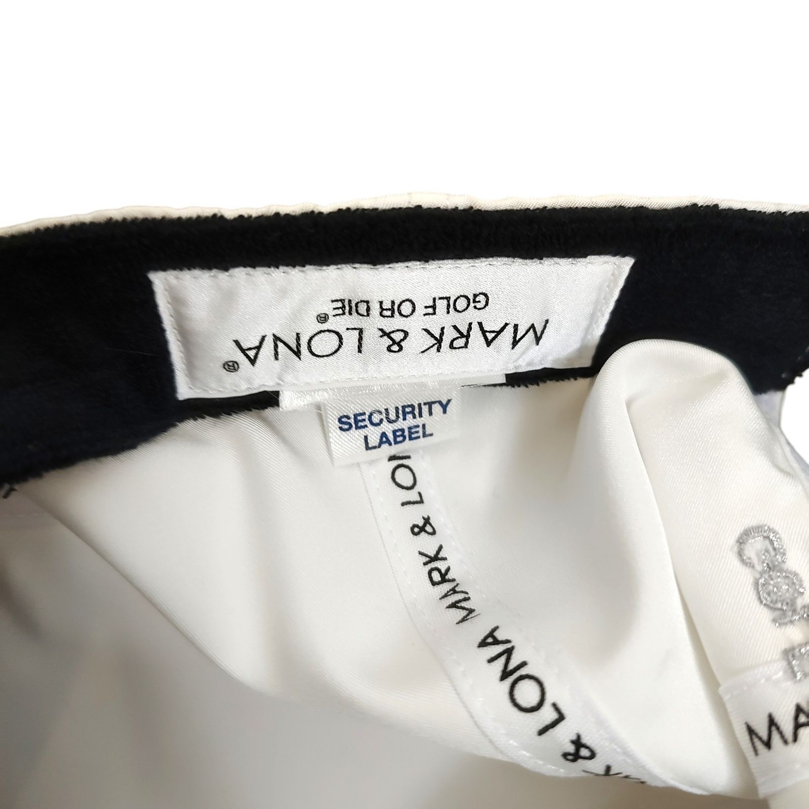 MARK&LONA マークアンドロナ ゴルフ 2023年 スカル刺繡 ロゴ キャップ