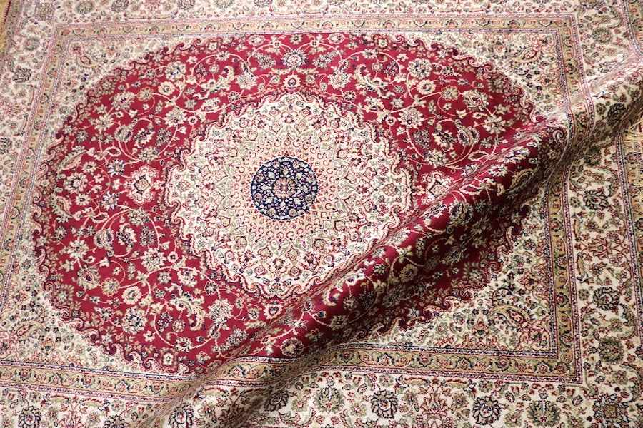 ペルシャ柄絨毯 120×160 新品未使用 カーペット 訳あり アウトレット ペルシャ柄絨毯 120×160 新品未使用 カーペット 訳あり アウトレット