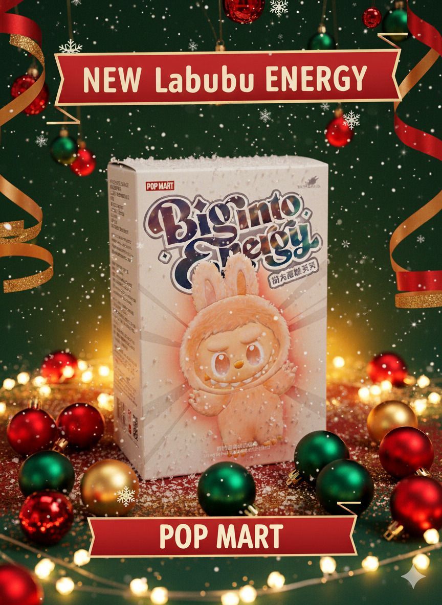 正規品・未開封】ラブブ LABUBU Big into Energy 1ピース ポップマート