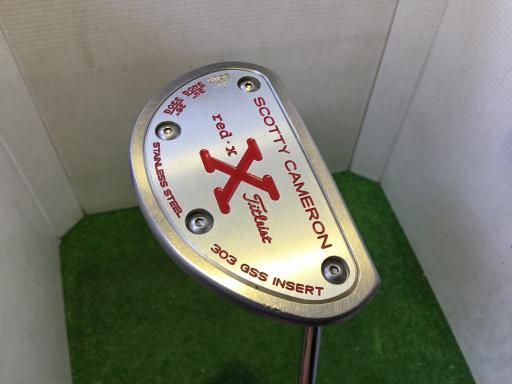 中古】 タイトリスト SCOTTY CAMERON RED X 33インチ パター PT