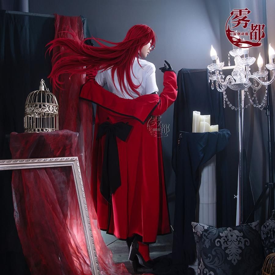 新品、未使用 霧都（ウードゥ） 黒執事 グレル?サトクリフ コスプレ