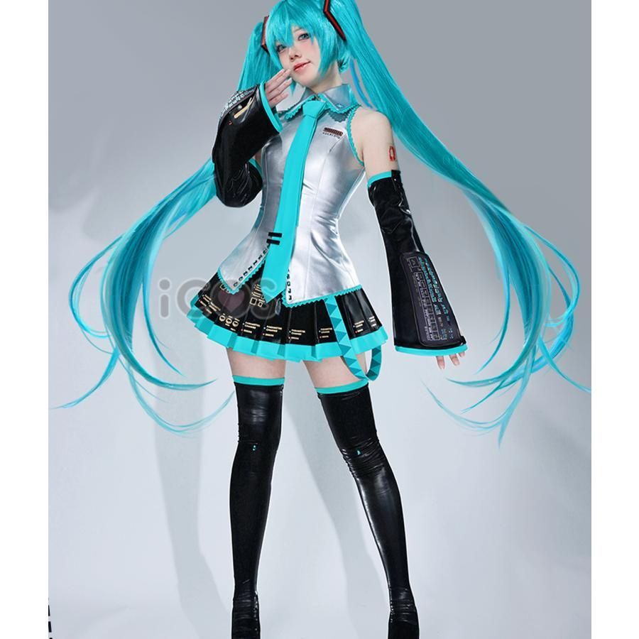  ICOS 初音ミク 服 ゲームアニメ コスプレ衣装 meilu 51210 その他 キャラクター衣装