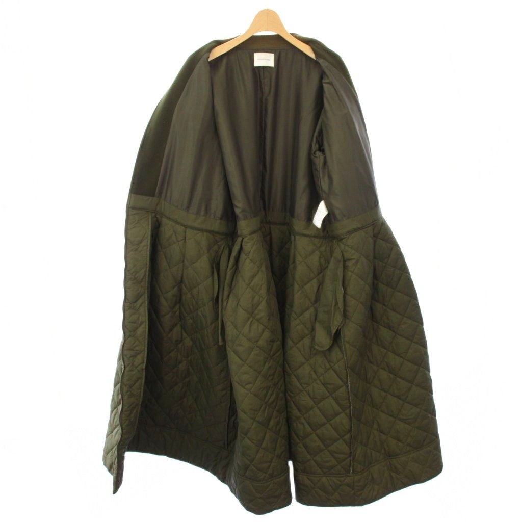 カロリナ グレイサー CAROLINA GLASER キルティング ロングコート