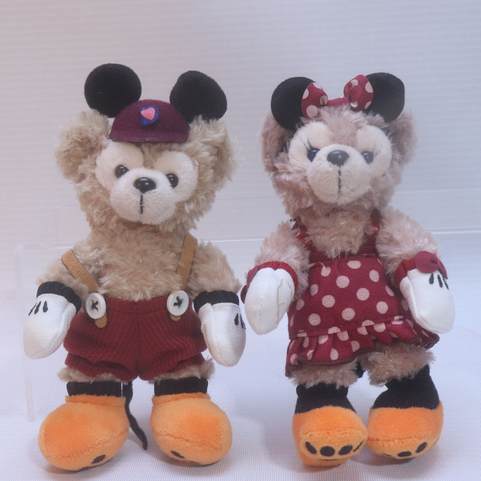 ダッフィー＆シェリーメイ ダッフィー＆フレンズ ぬいぐるみバッジ