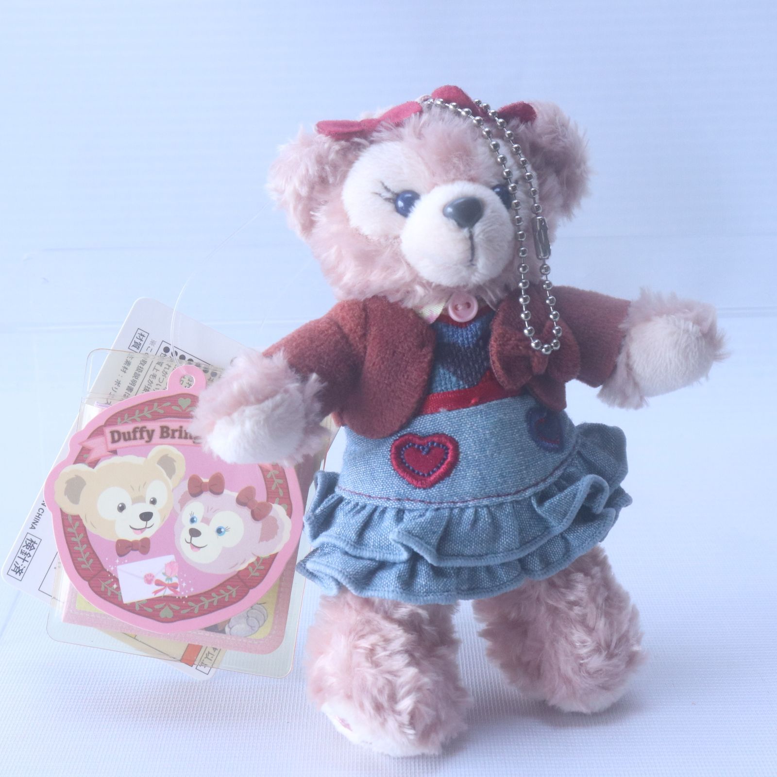 ダッフィー ぬいぐるみバッジ バレンタイン 2025年最新】ダッフィー