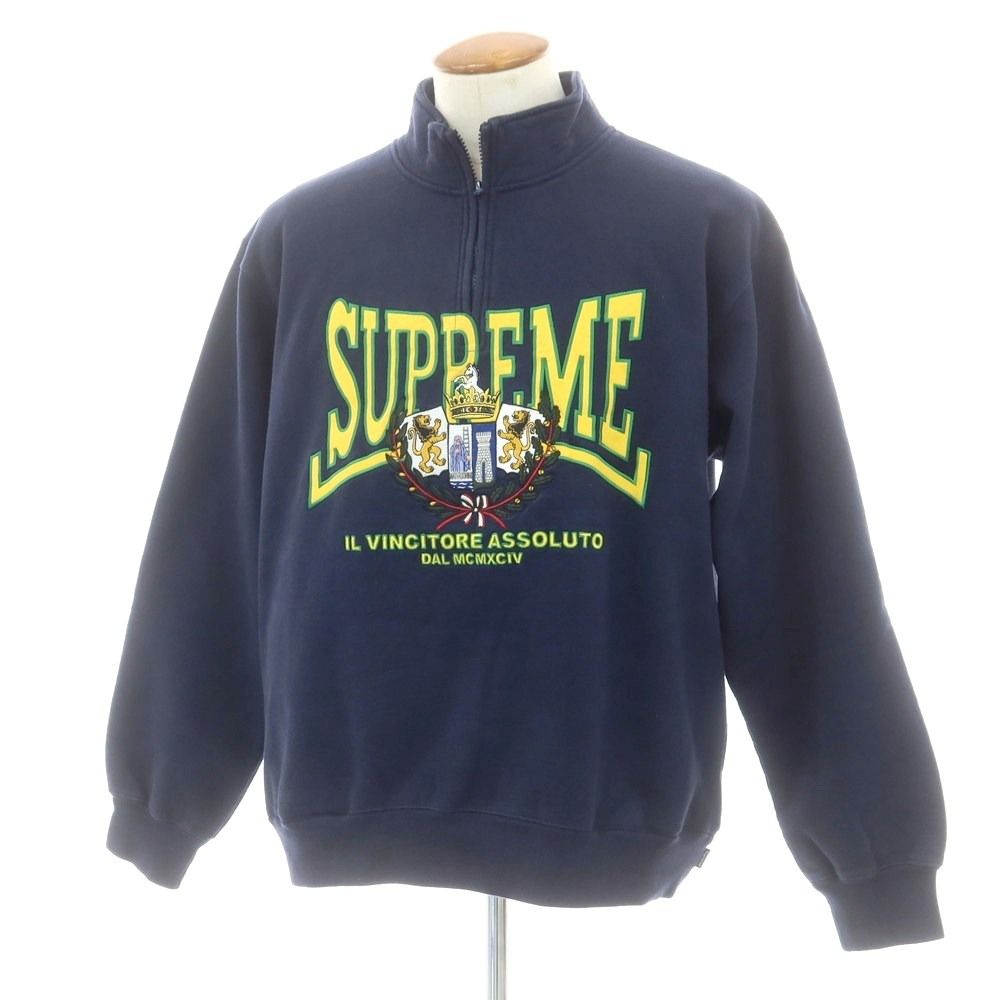 中古】シュプリーム Supreme 2025年秋冬 Crest Applique Half Zip