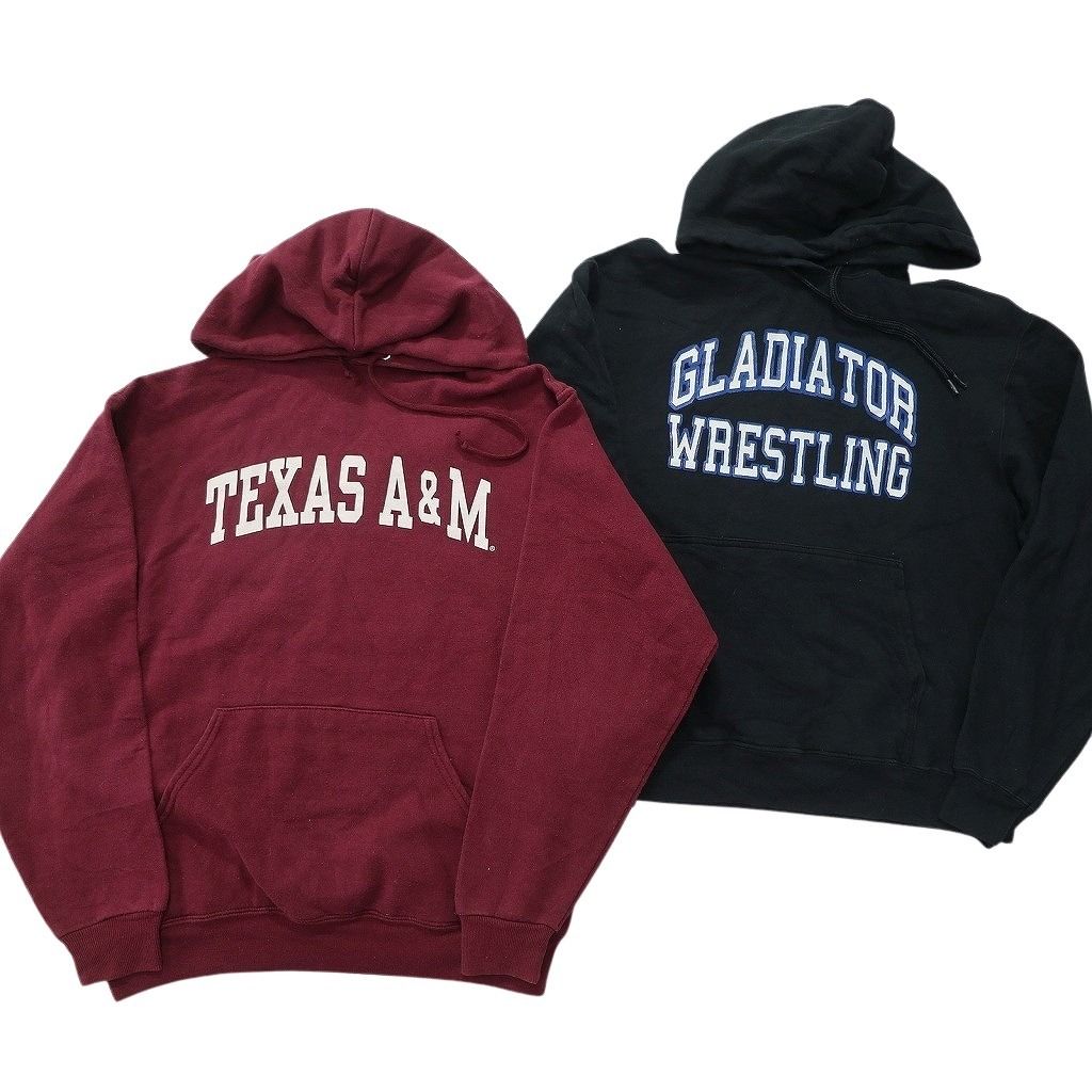 古着卸 まとめ売り カレッジ風 スウェット 8枚セット (メンズ M