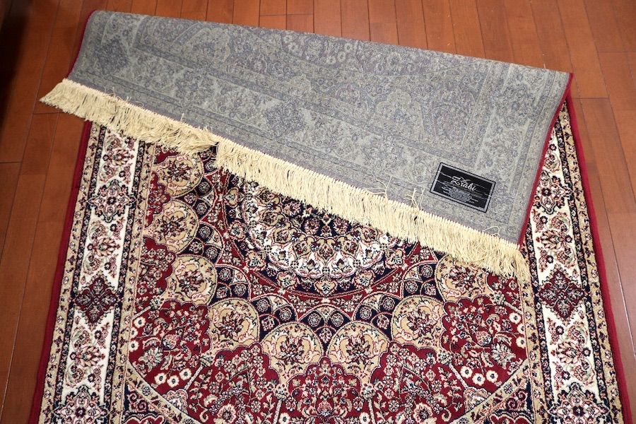 ペルシャ柄絨毯 120×160 新品未使用 カーペット 訳あり アウトレット ペルシャ柄絨毯 120×160 新品未使用 カーペット 訳あり アウトレット