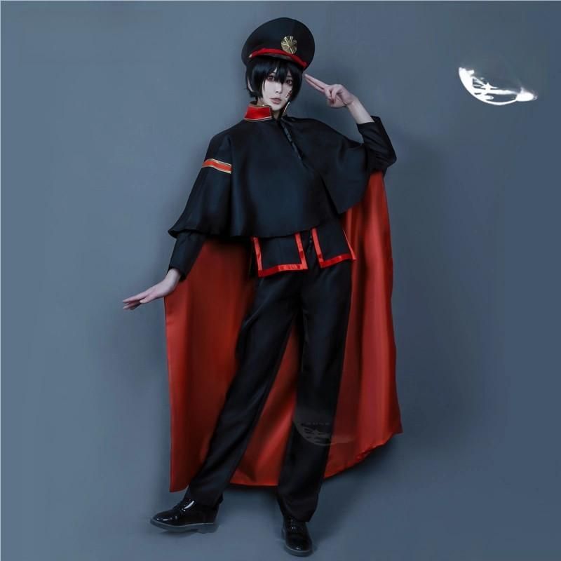 霧都アニメ 地縛少年花子くん 柚木司 COS衣装 女装アイドル コスプレ 二次元衣装 セット meilu 51209