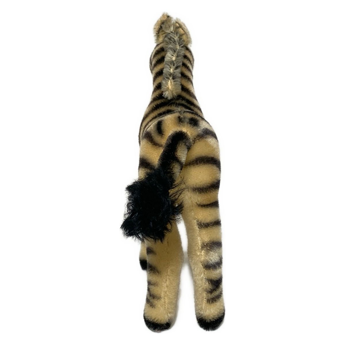 廃盤 ヴィンテージ steiff シマウマ Steiff(シュタイフ) ぬいぐるみ美品 - 黒×ベージュ シマウマ ウール