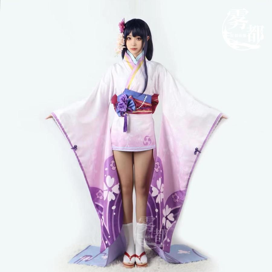 霧都アニメ 原神 雷電将軍 真 影武者 コスプレ和装 meilu 51209