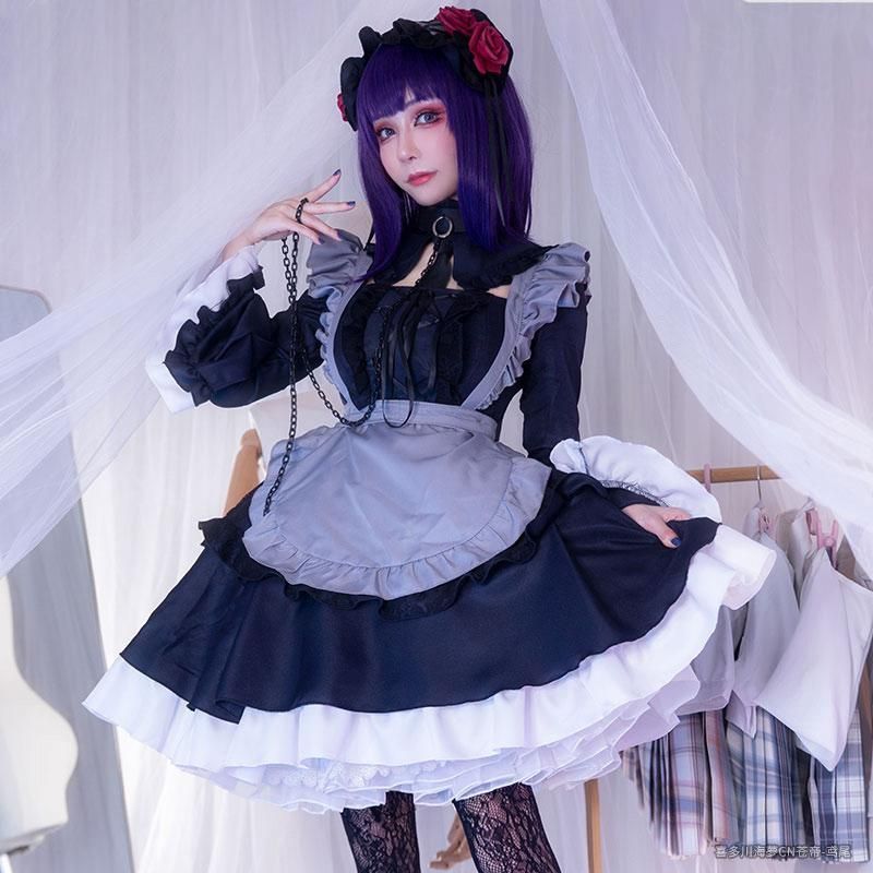 その着せ替え人形は恋をする コスプレ服 黒江雫 喜多川海夢 メイド装 ロリータ コスプレ meilu 51209