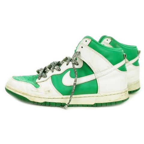 ナイキ ハイカット バスケットシューズ 緑/白 ナイキ NIKE DUNK HI RETRO BTTYS スニーカー バッシュ ハイカット