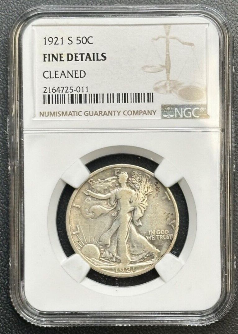 USA アメリカ 1944D NGC-AU58 50C ウォーキングリバティ USA アメリカ