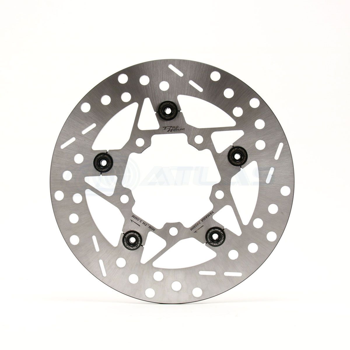 DOG HOUSE 1～3型シグナスＸ CYGNUS X フロント用 MAJESTY S マジェスティS リア用245mmブレーキディスク ブラックピン