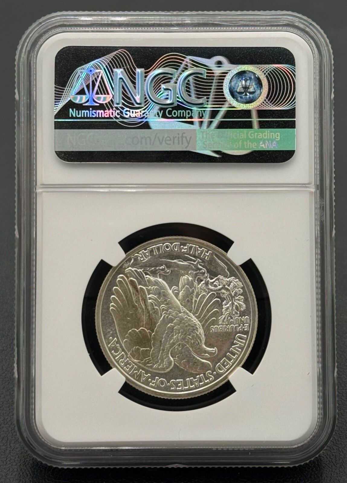 1942年ウォーキング・リバティ 50セント銀貨 ハーフドル NGC PF 65