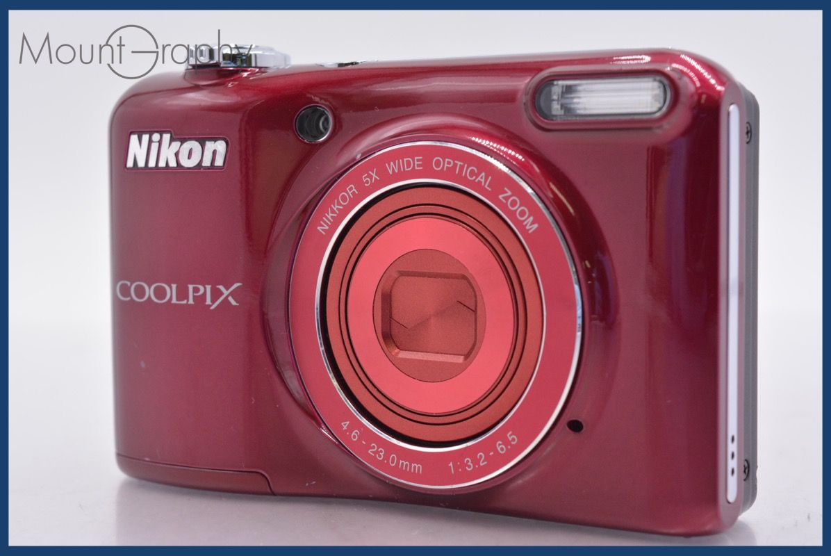 Nikon COOLPIX L28 デジタルカメラ　単三電池 Amazon | Nikon デジタルカメラ COOLPIX L28 有効画素数2005万画素 単3