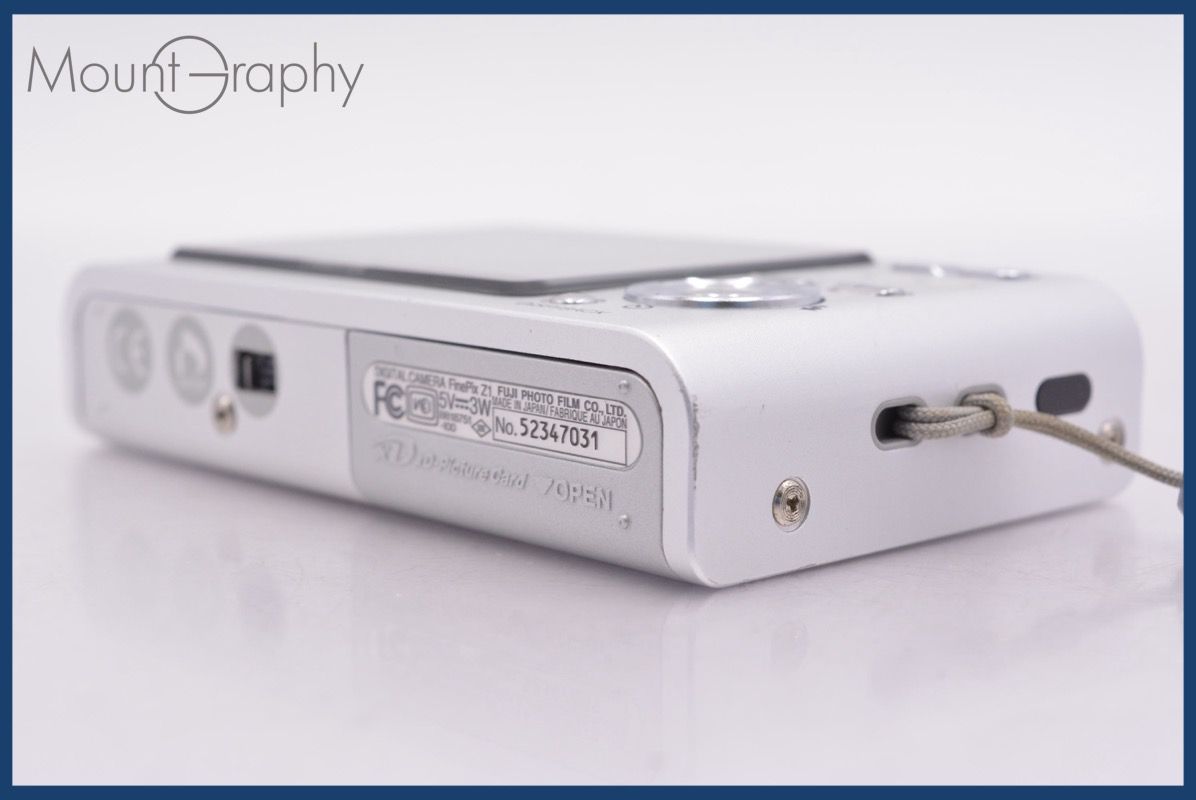 富士フィルム FUJIFILM FinePix Z1 3x 元箱、バッテリー、取扱説明書  