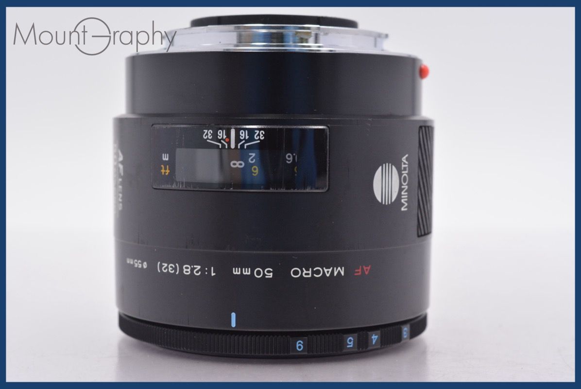 MINOLTA AF 50mm F2.8 MACRO レンズ（付属品あり） MINOLTA ミノルタ