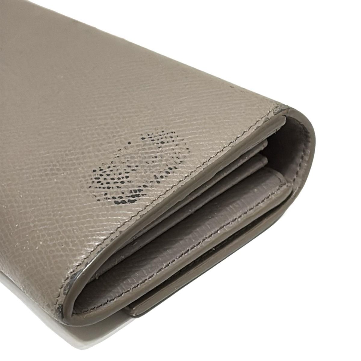 CELINE(セリーヌ) 長財布 - グレーベージュ レザー - メルカリ