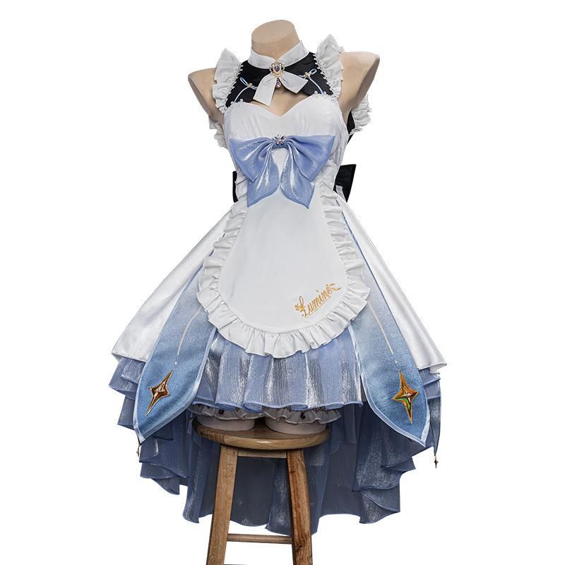 Uwowo 原神 蛍 メイド コスプレ M 新品タグ付き Uwowo 原神 蛍 メイド コスプレ M 新品タグ付き