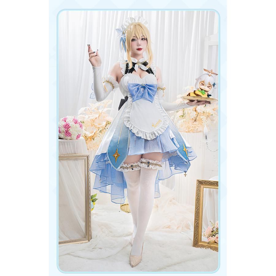 新品、未使用 Uwowo悠窩窩 原神 蛍 メイド コスプレ 衣装 文化祭