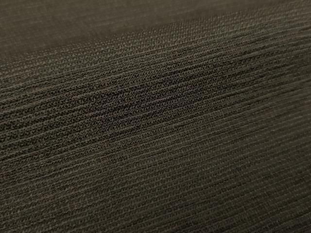 平和屋着物○男性 色紋付 焦げ茶色 正絹 逸品 DAAY1998ps