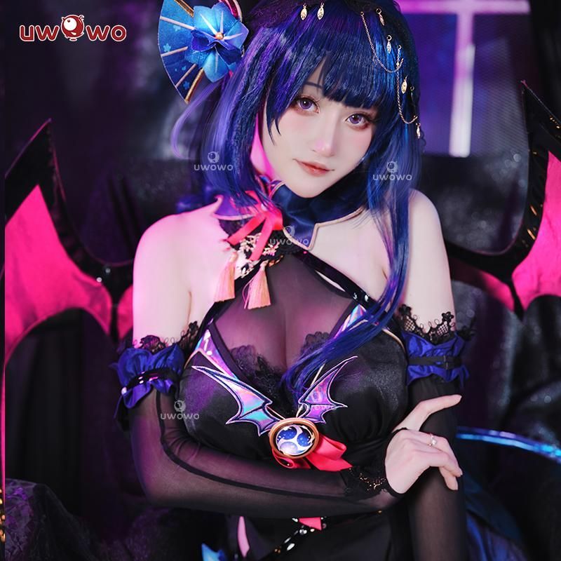 悠窩窩 原神 雷電将軍 サキュバスドレス コスプレ 衣装 meilu 51209