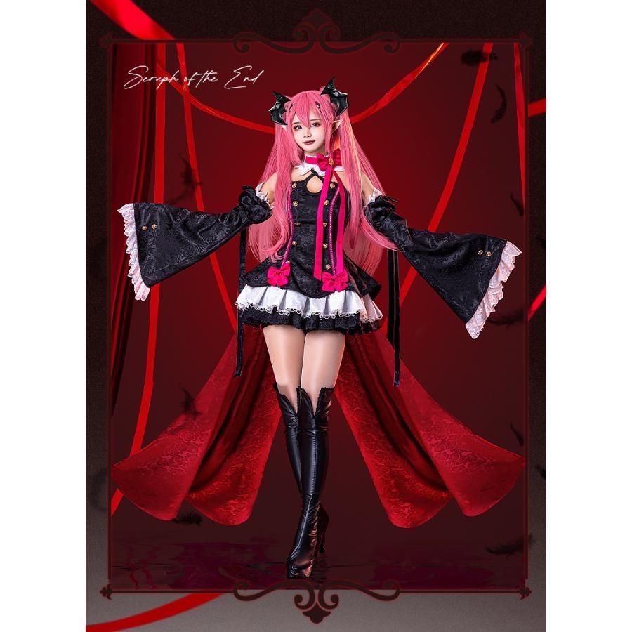 新発売 初獣猫 終わりのセラフ クルル?ツェペシ コスプレ衣装