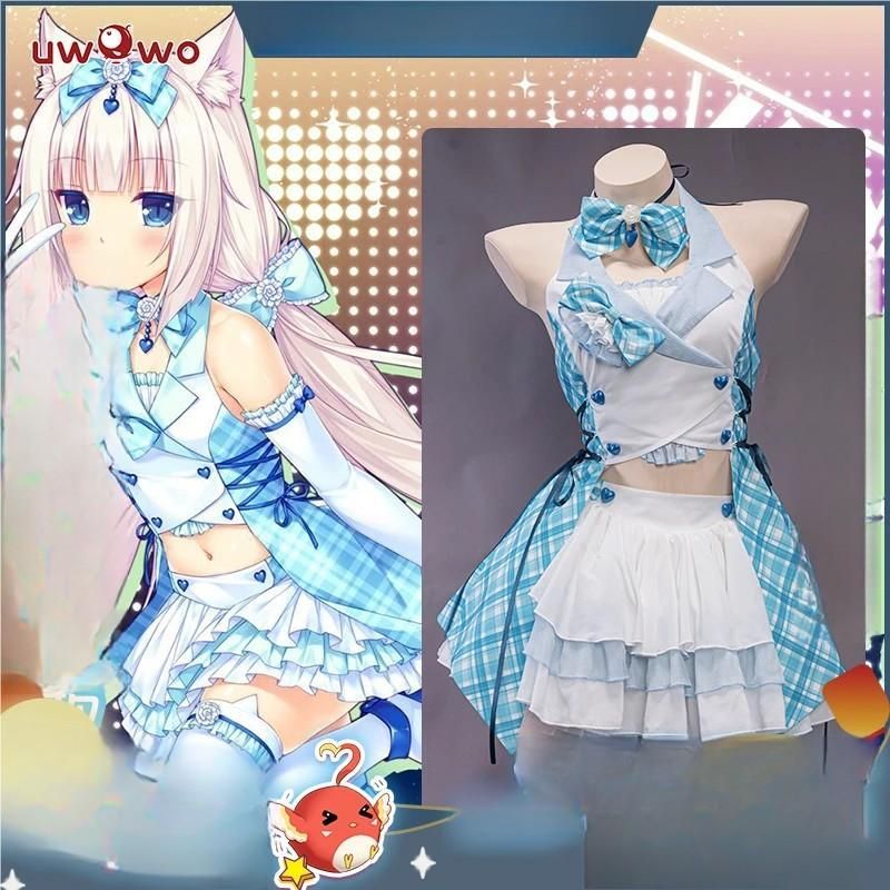 ♥ 悠窩窩 コスプレ 衣装 ネコぱら バニラ 打歌服 meilu 51209