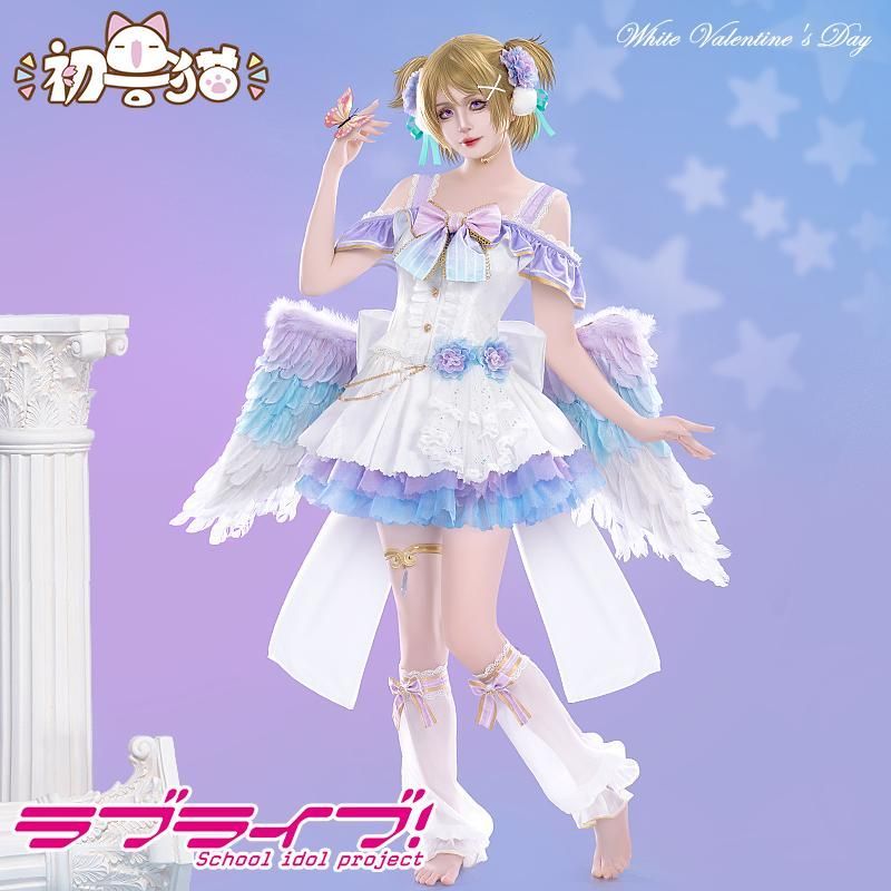 新品 未使用 初獣猫 ラブライブ！ 小泉花陽 コスプレ衣装 ホワイトデー