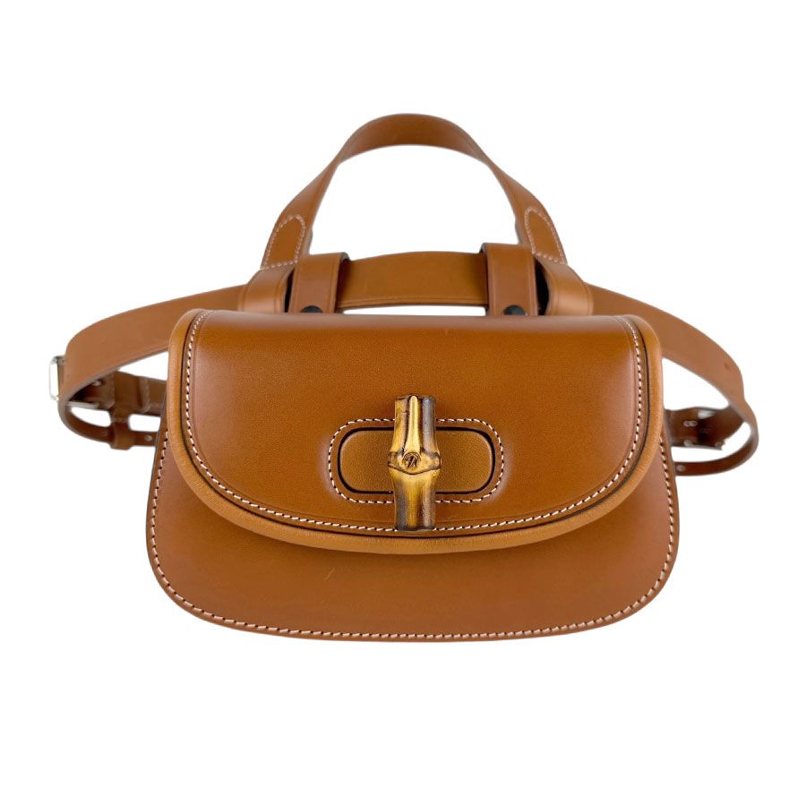 グッチ GUCCI ベルトバッグ ウエストバッグ バンブー1947 681137