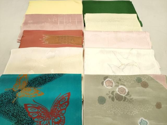 平和屋着物★和装小物　帯揚げ10枚セット　正絹　逸品　DAAX2468xg 平和屋着物☆和装小物 帯揚げ10枚セット 正絹 逸品 DAAX2468xg - メルカリ