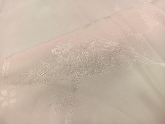 平和屋着物○振袖用長襦袢 無双仕立て 扇面花地紋 暈し染め 京都