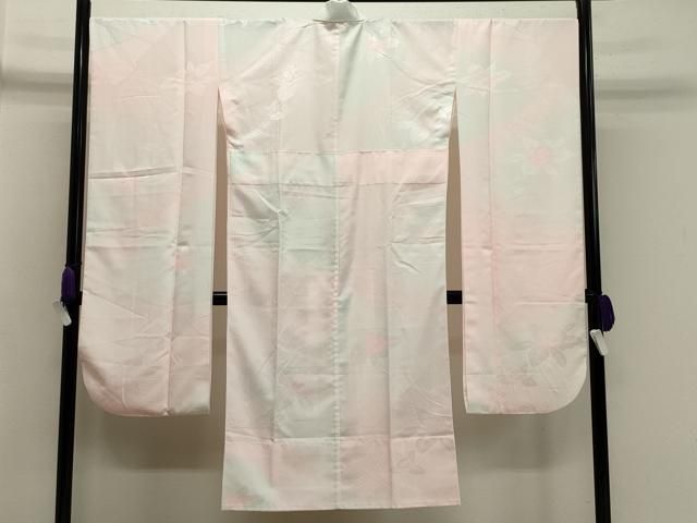 平和屋着物＊夏物 男性 銀座もとじ 長襦袢 紗 象牙色 たとう紙付き