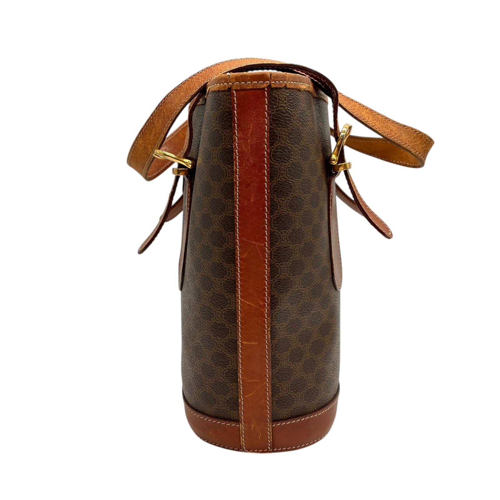 美品　OLD CELINE archive bagトートマカダム柄　トリオンフ CELINE - オールド セリーヌ トートバッグ トリオンフ マカダム柄