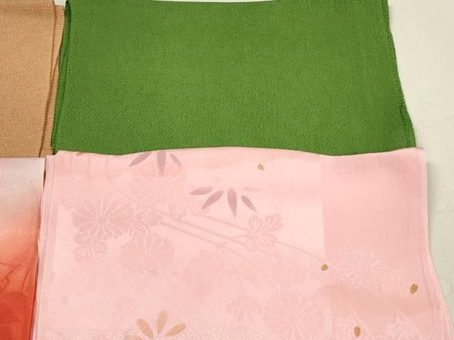 平和屋着物☆和装小物 帯揚げ10枚セット 正絹 逸品 DAAX2110xg