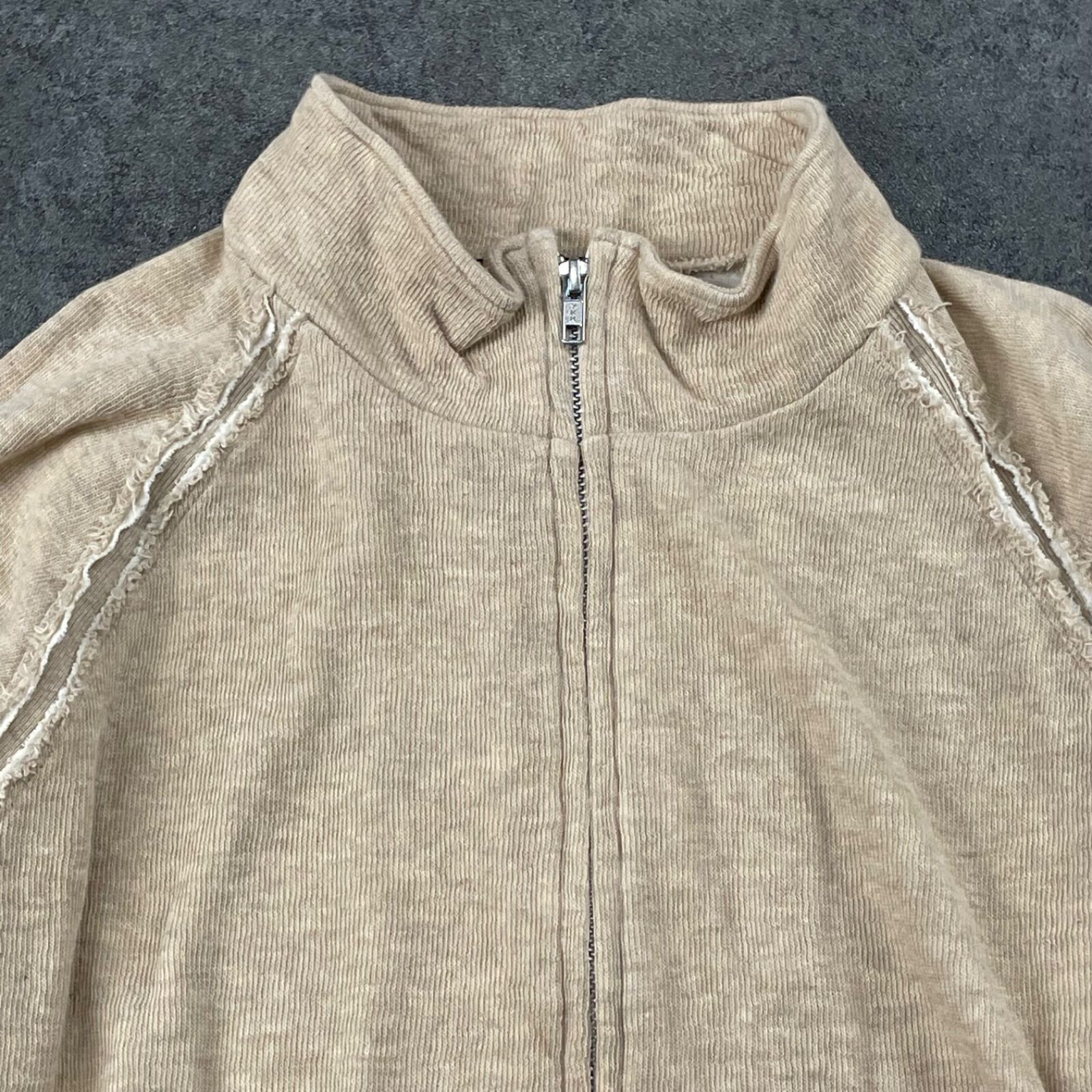 美品□CABANE de ZUCCa□セットアップ スーツ ジッパーデザイン S 美品