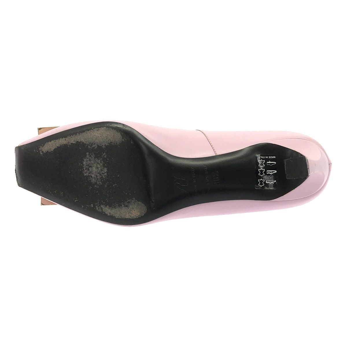 Roger Vivier ロジェ ヴィヴィエ スクエアトゥパンプス ピンク 36 1/2