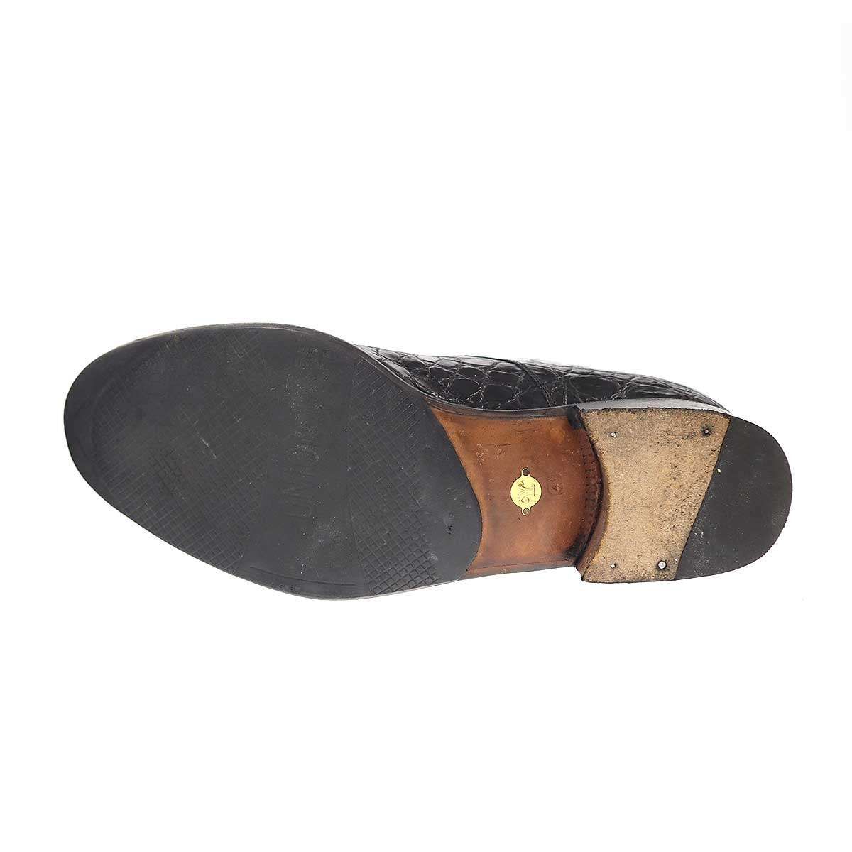 Le Yucca's レ ユッカス Crocodile U-Tip クロコダイルレザーUチップ