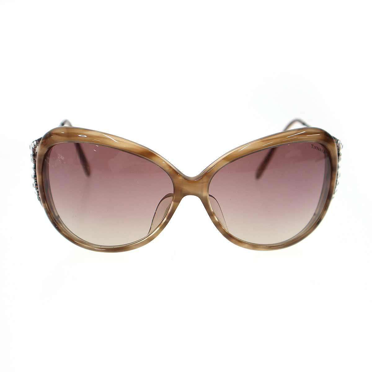 TIFFANY&Co ティファニー ラインストーンデザイン サングラス アイ
