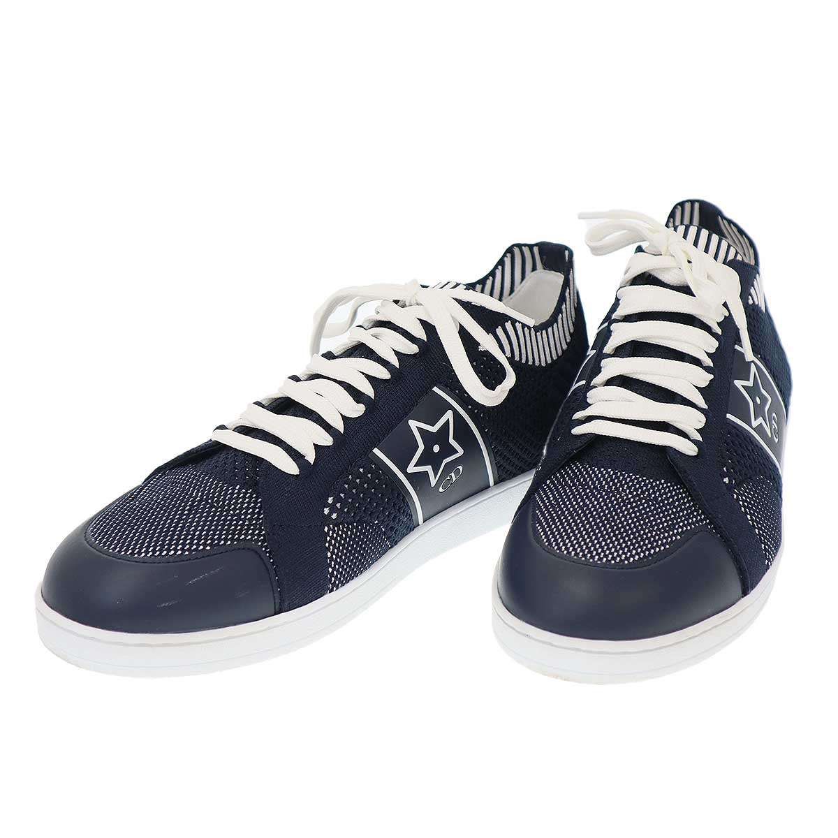 Dior ネイビー スエード スニーカー サイズ40 Dior ネイビー スエード スニーカー サイズ40