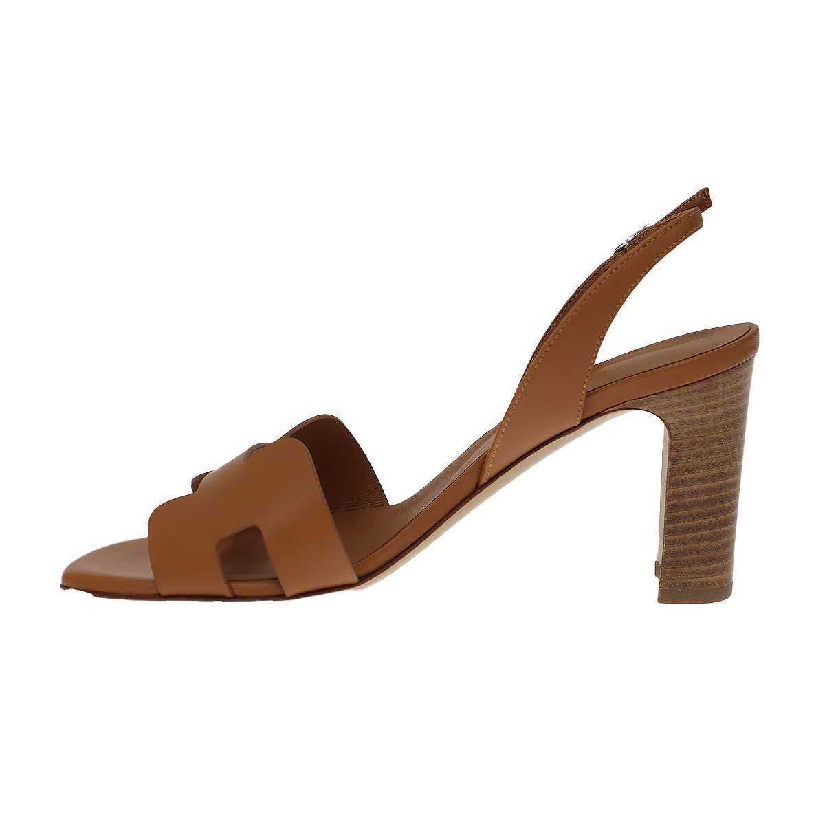 HERMES エルメス エテルニエ80 バックストラップサンダル  