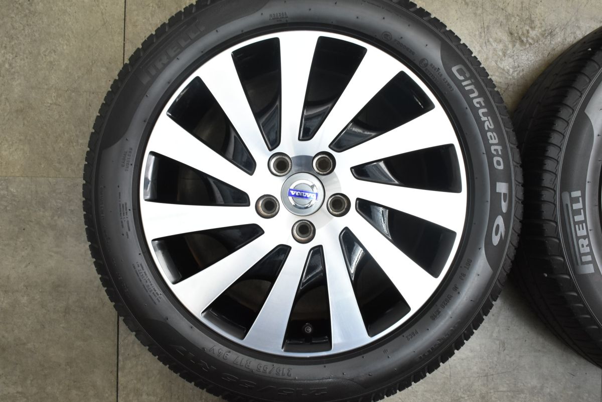 正規品】ボルボ V70 純正 Saga サーガ 17in 7J +50 PCD108 ピレリ