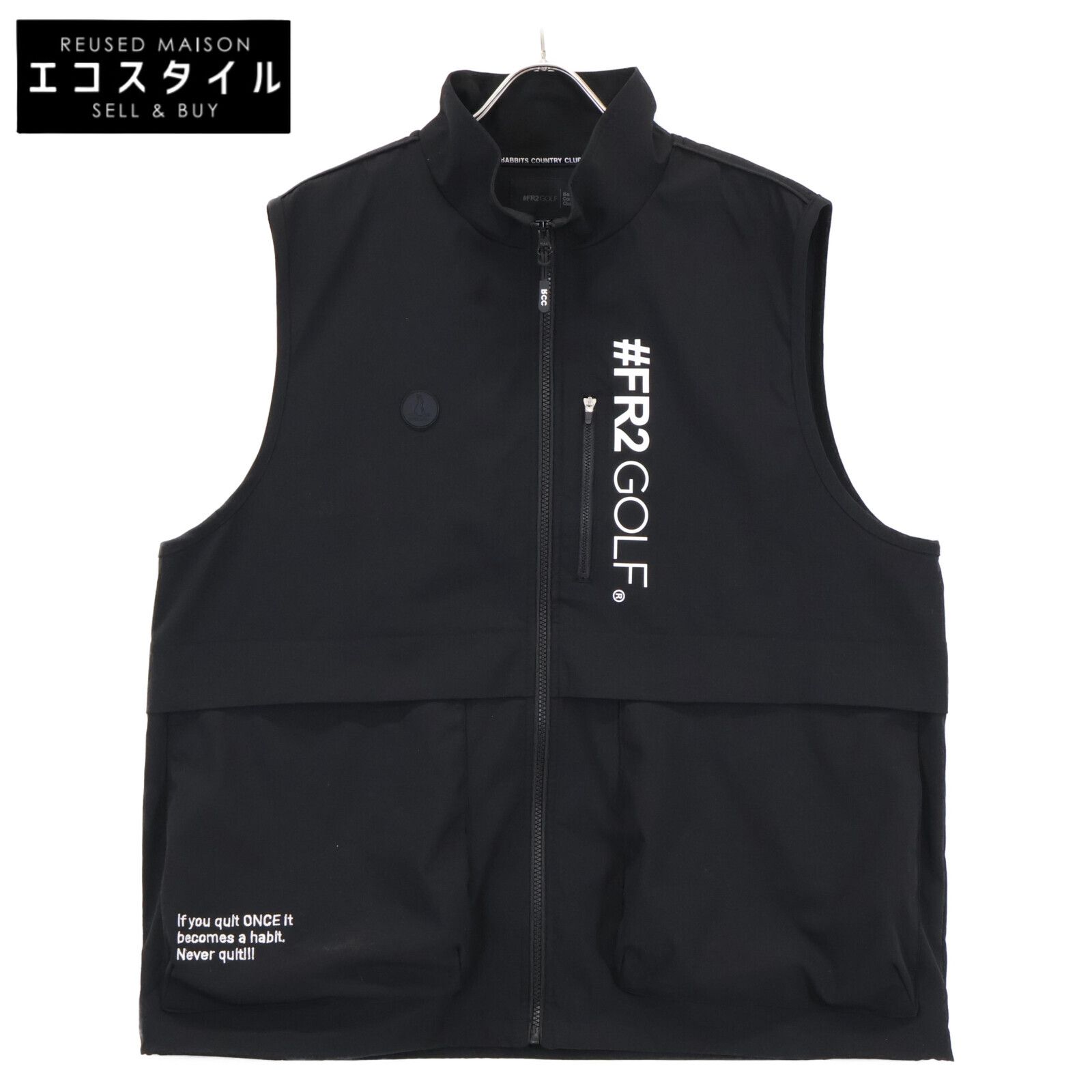FR2 エフアールツー 【GOLF】ﾌﾞﾗｯｸ Ripstop Tech Vest 2XL - メルカリ