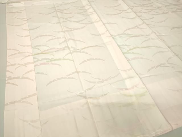 平和屋着物○長襦袢 無双仕立て 雪芝地紋 暈し染め 正絹 逸品 DAAY9239az