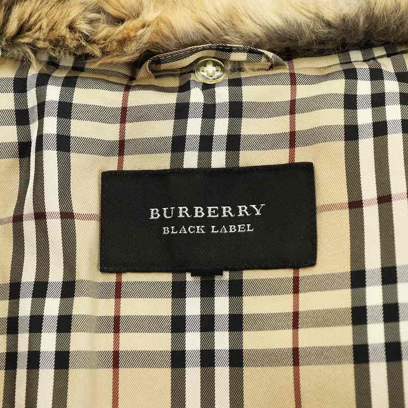 バーバリーブラックレーベル BURBERRY BLACK LABEL ダウンジャケット 