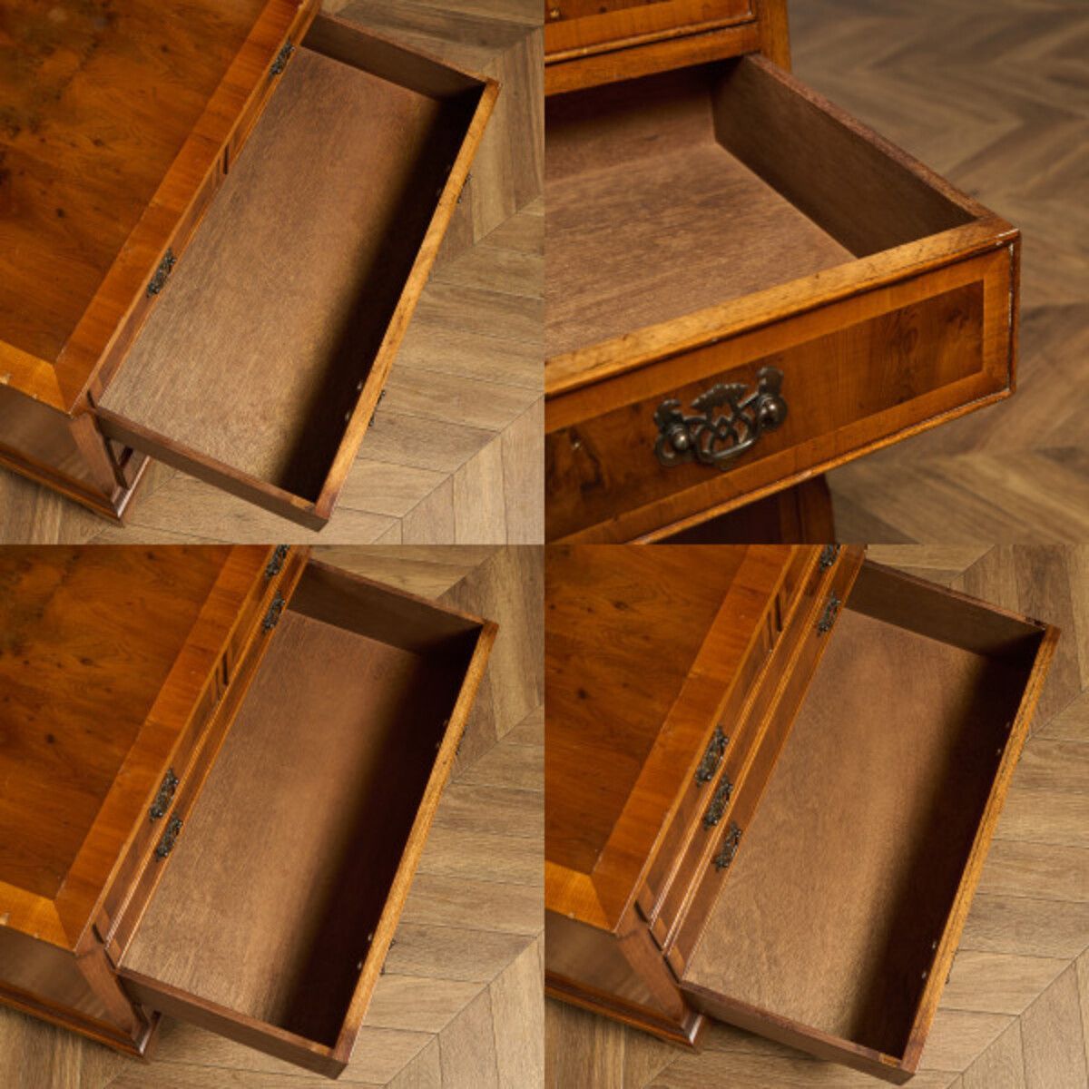 英国 クラシック 4段 チェスト 洋タンス ドロワー イチイ イギリス